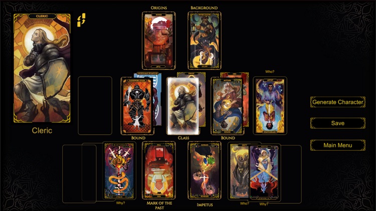 Fatum Character Creator Deck screenshot-3