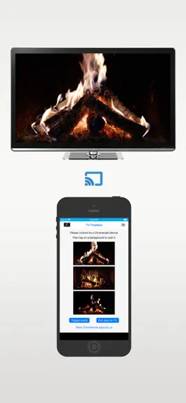 Game screenshot Cozy TV Fireplace mod apk