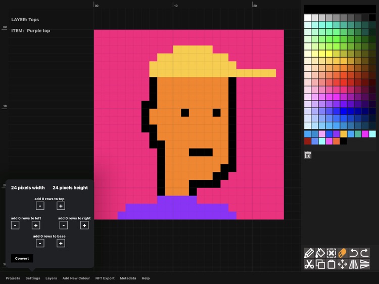 nft pixel art maker