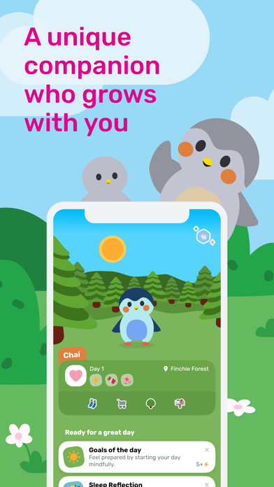 T l charger Finch Self Care Widget Pet Gratuit IPhone IPad Forme 