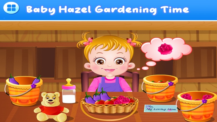 Baby Hazel Gardening Time Game