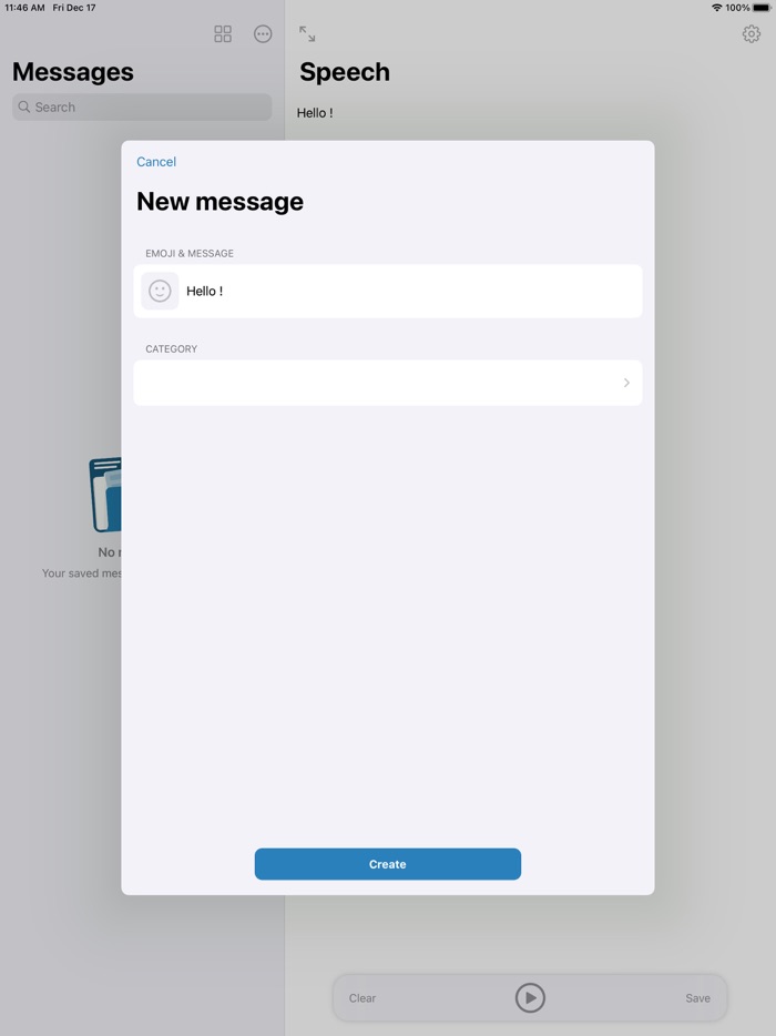 Speech - Voice synthesis