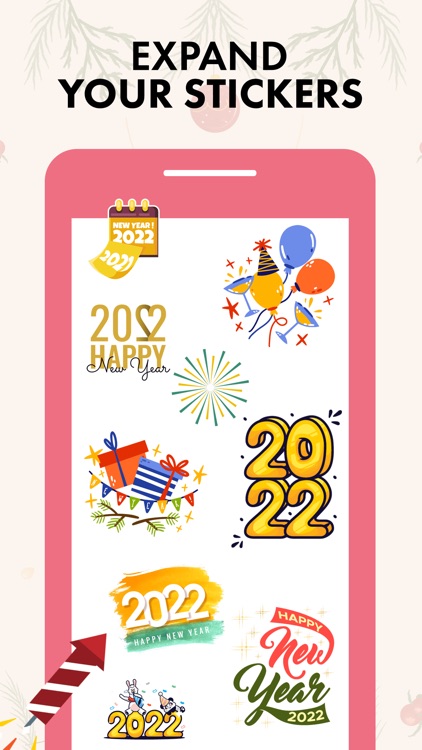 New Year 2022 Stickers!