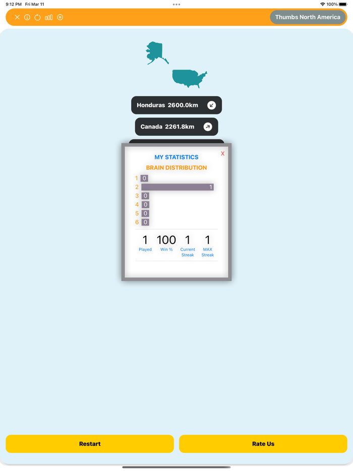 Worldle for Guess Country Map