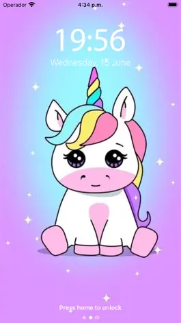 Game screenshot Cute Kawaii Unicorn Wallpaper mod apk