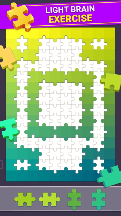 Color Jigsaw Hue Puzzle Game screenshot-5