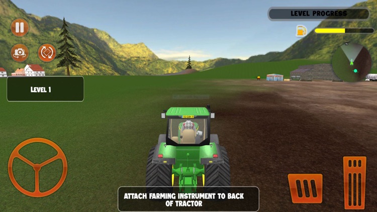 Farming Game Tractor Driving