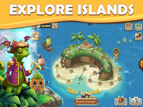 Tiki Solitaire TriPeaks screenshot 3