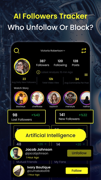 Reports AI: Followers Tracker screenshot-0