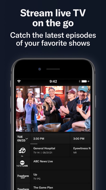 ABC: Live TV, Shows and Sports on the App Store