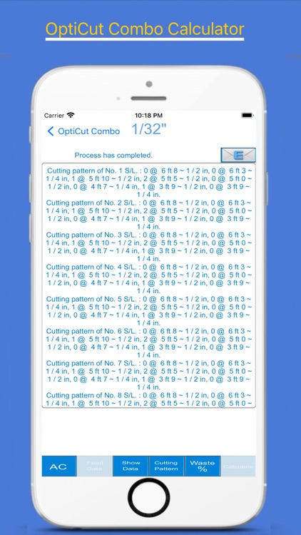 OptiCut Combo Calculator