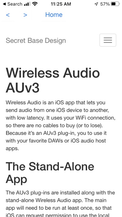 Wireless Audio AUv3