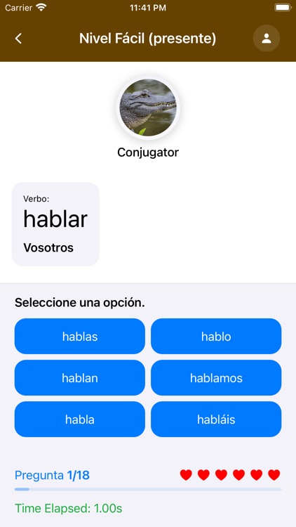 Conjugator: Practice Spanish