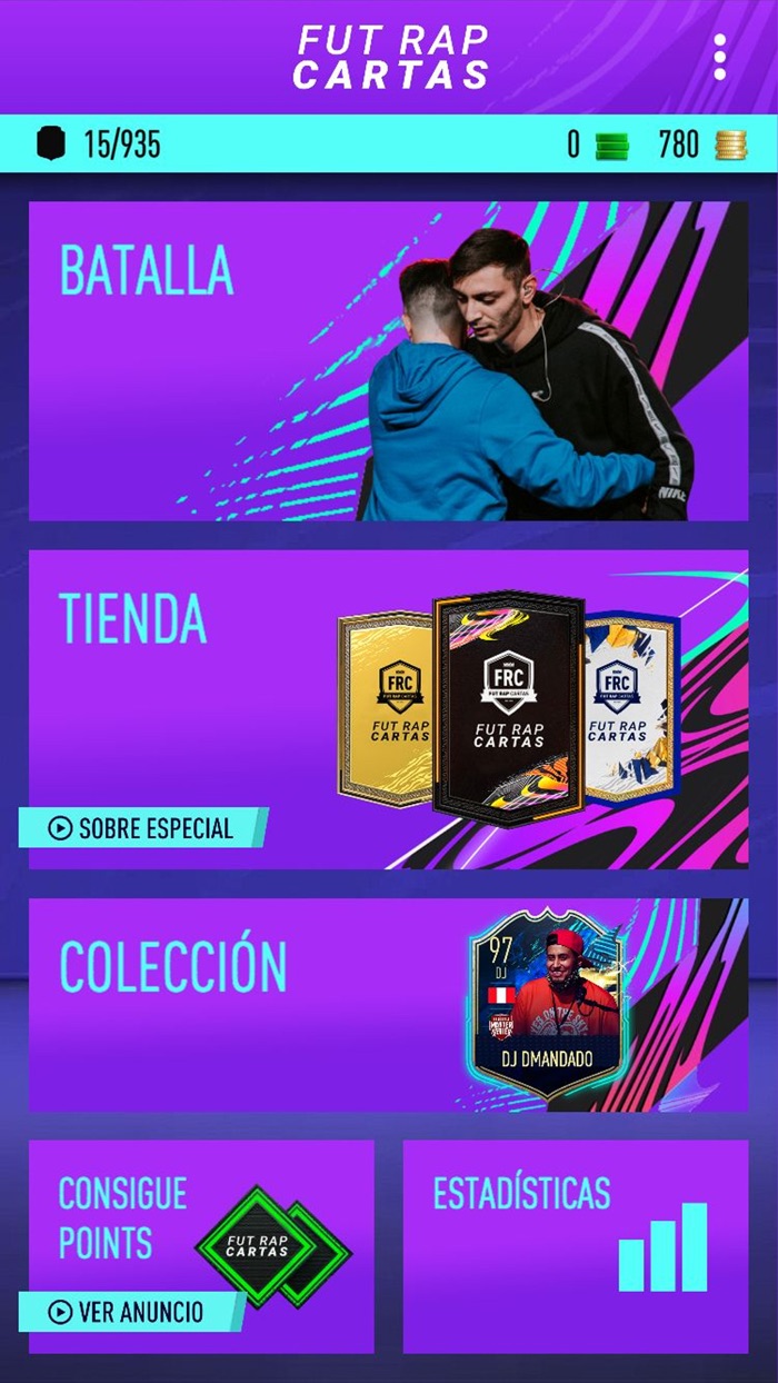 Fut Rap Cartas