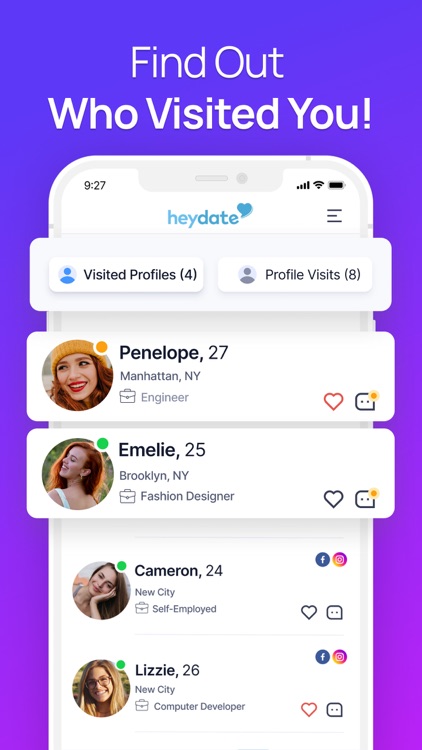 HeyDate: Chat & Dating People screenshot-4