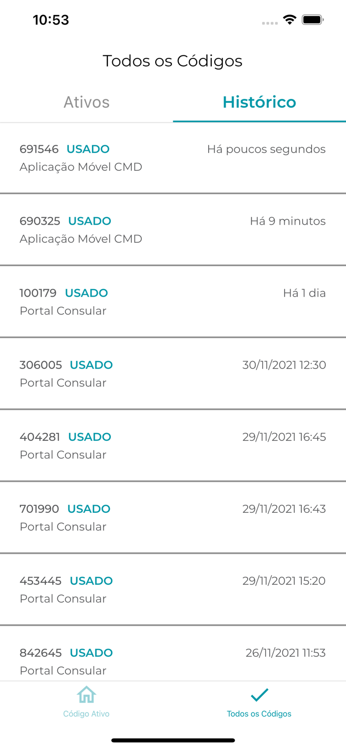 Chave Móvel Digital  CV