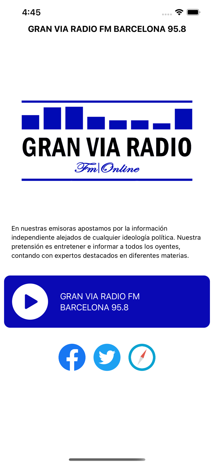 Gran Via Radio FM Barcelona