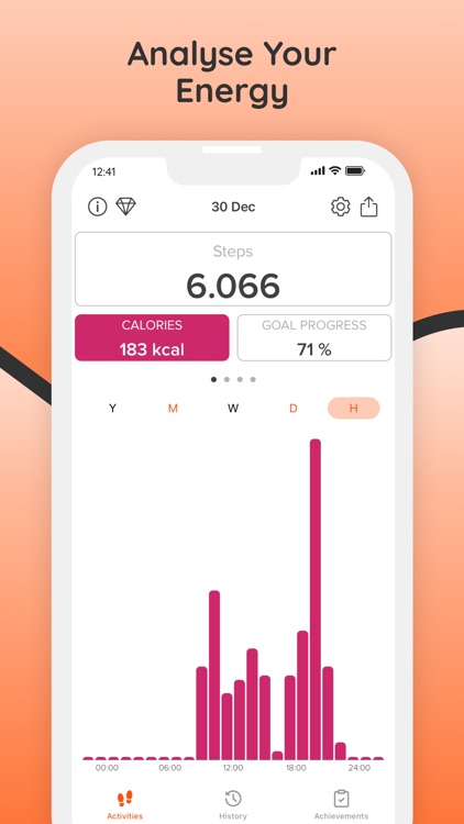 Steply: Step Counter & Tracker screenshot-4