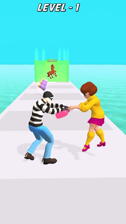 Girl Run 3D - Catch the Thief