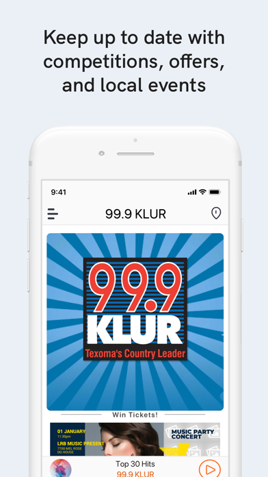 99.9 KLUR screenshot 3