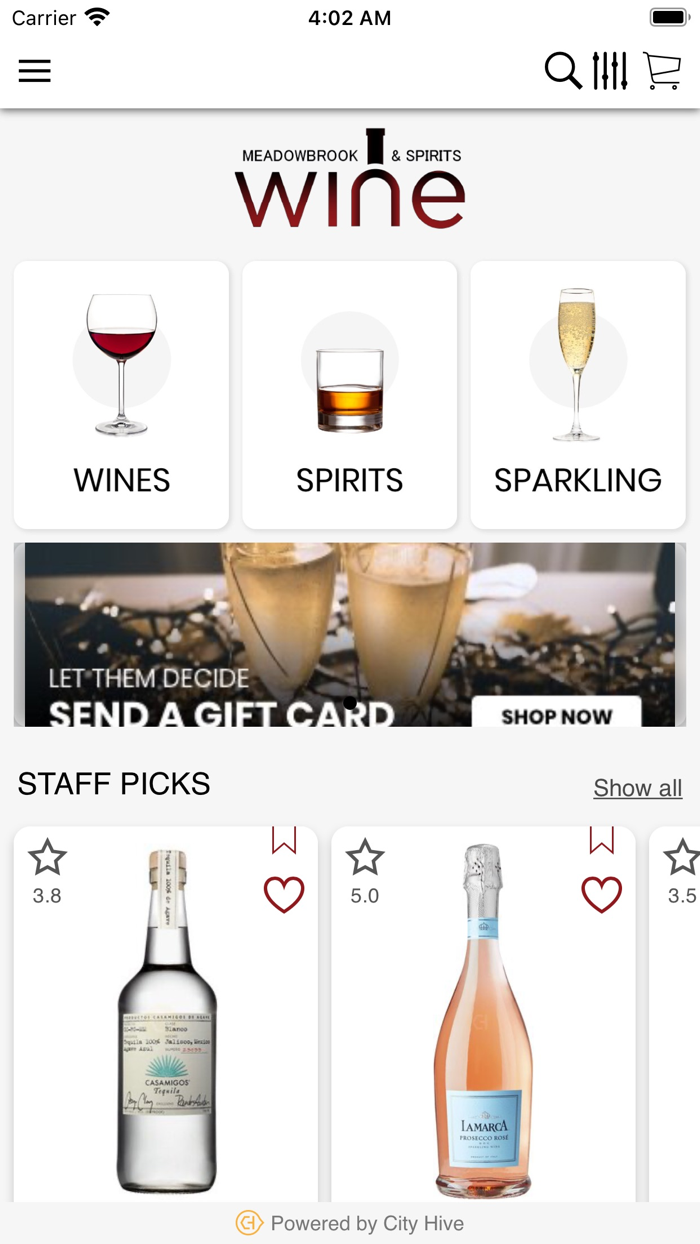 MEADOWBROOK WINE  SPIRITS