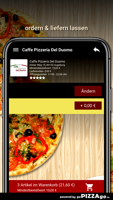 Caffe Pizza Del Duomo Augsburg screenshot 6