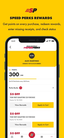 Advance Auto Parts app screenshot