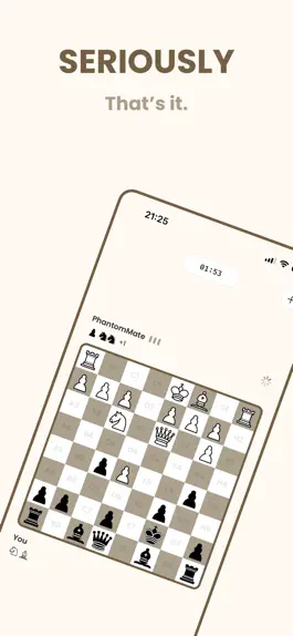 Game screenshot NoFluff: Chess apk