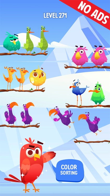 Color Bird : Puzzle Sort Game screenshot-5