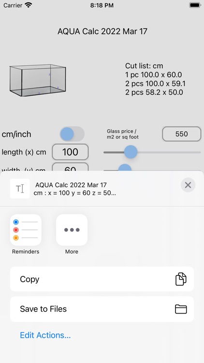 Aquarium Calc II screenshot-3