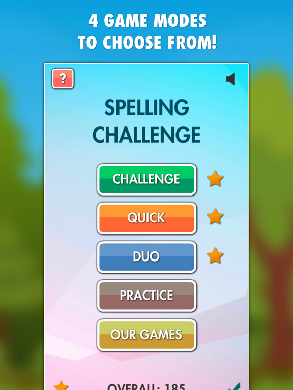 Spelling Challenge PRO Screenshots