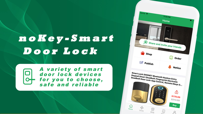 noKey-Smart Door Lock