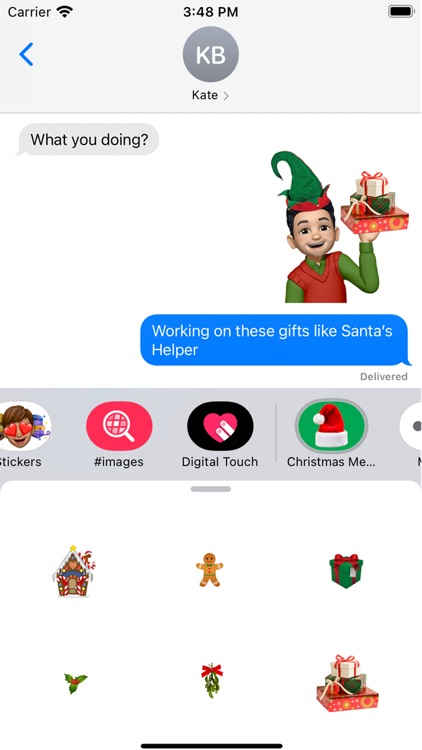 Christmas Memoji Stickers screenshot-5