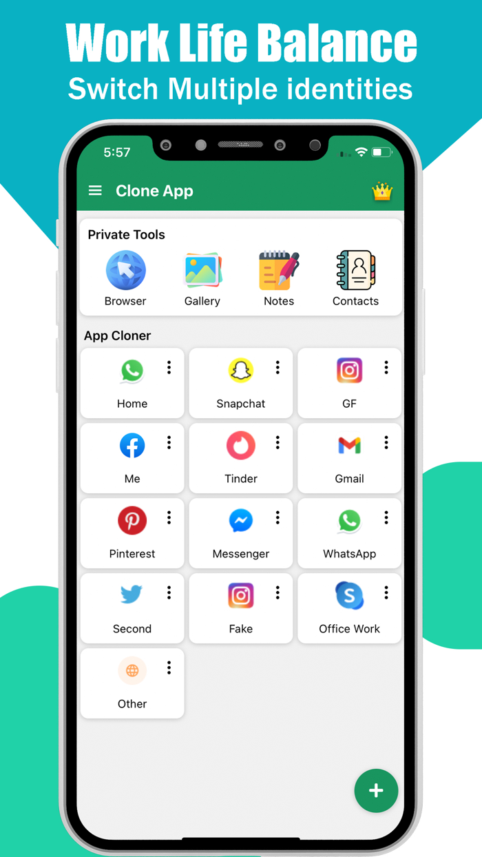 Clone App  Parallel Space