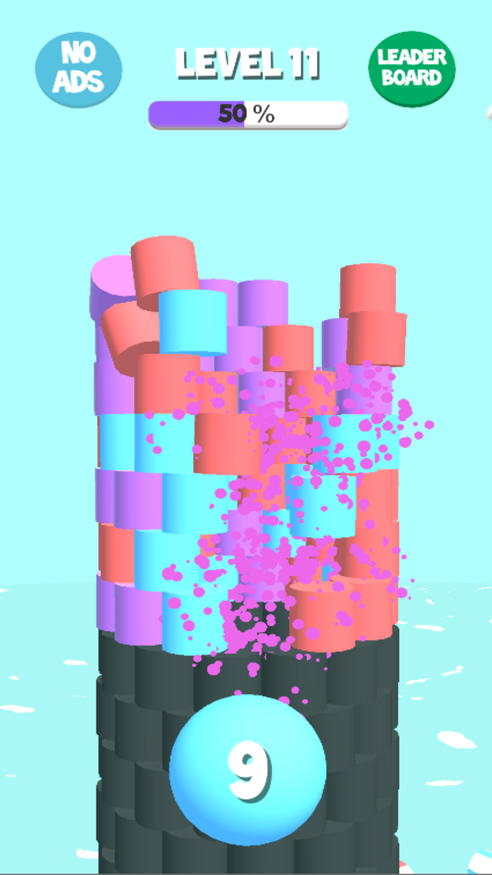 Stack Tower Shooter 3D
