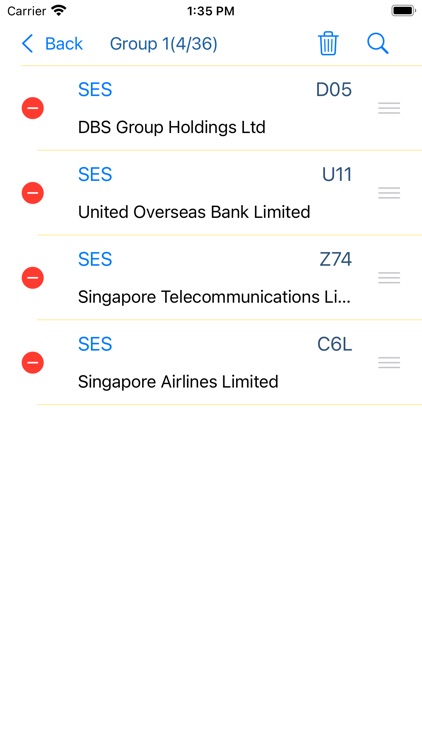 Singapore Stock Quotes screenshot-8
