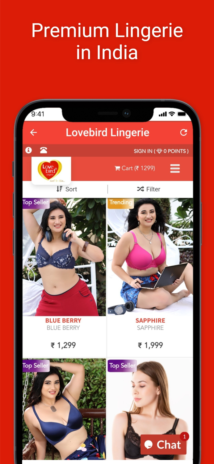 Lovebird Lingerie - Buy Online