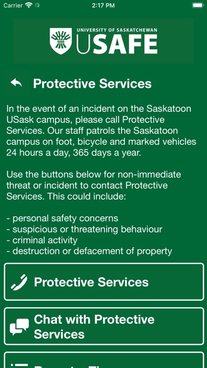 uSafe - Uni of Saskatchewan screenshot-7