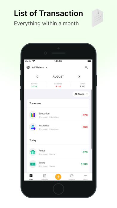 Money Tracker: Expense Manager screenshot 2