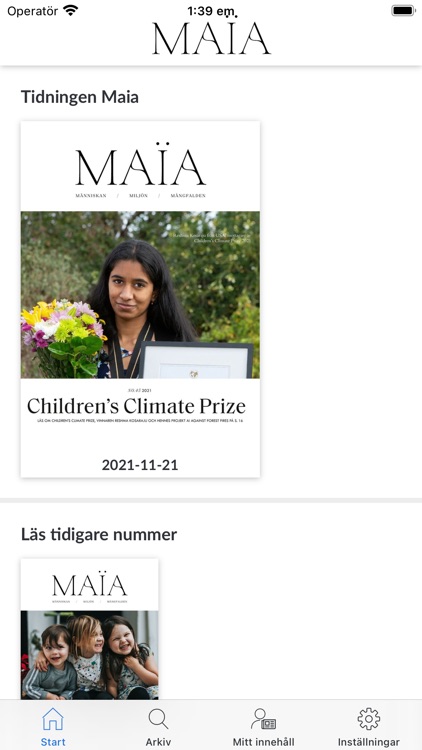 Tidningen Maia