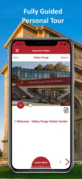 Game screenshot Valley Forge Audio Tour Guide mod apk