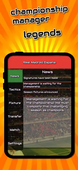 Game screenshot Championship Manager 01 02 mod apk