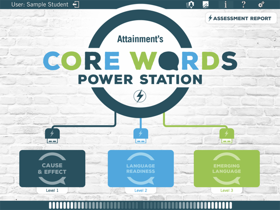 Core Words Power Station Lite screenshot 2