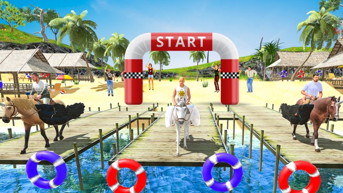 Flying Unicorn Racing 3D