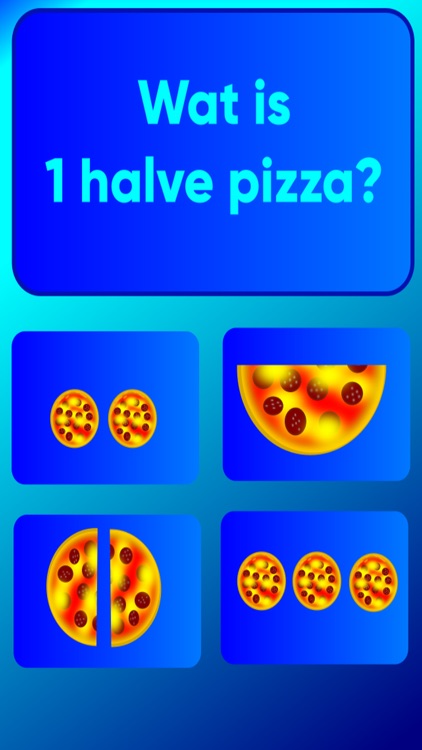 Breuken 1, rekenen met pizza's screenshot-7