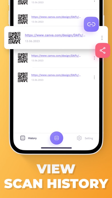 Screenshot #3 pour the qr code reader, barcode з
