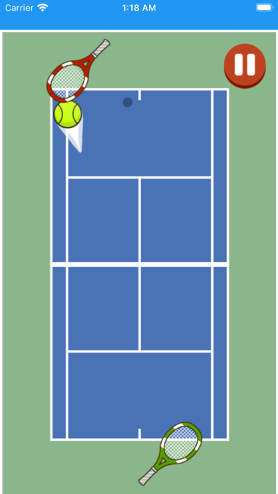 eGame - Fast Tennis Screenshot