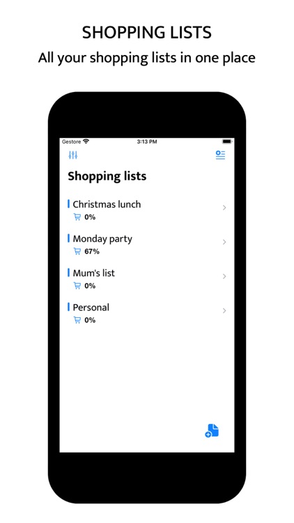 QuickList simple Shopping List screenshot-3