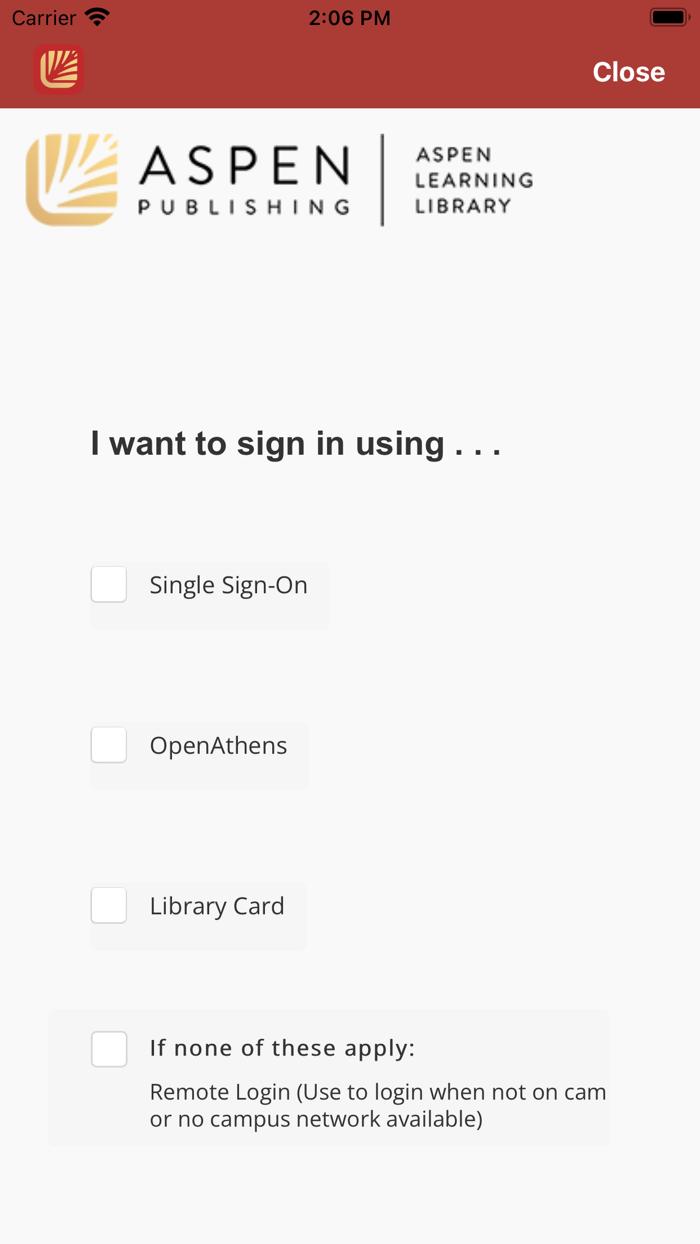 Aspen Learning Library