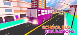 Game screenshot 3D City School Bus Simulator mod apk